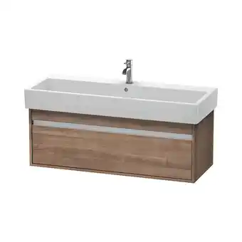 ManoMano Ketho Waschtischunterschrank wandhängend 6689, 1 Auszug, 1150mm, für Vero, Farbe (Front/Korpus): Tessiner Kirschbaum - KT6689 Angebot