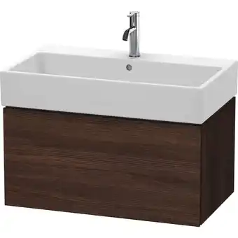 ManoMano L-Cube Waschtischunterbau wandhängend,1 Auszug, 78,4 x 45,9 cm, für Vero Air 235080, Farbe: Kastanie Dunkel Dekor - LC6177053 Angebot