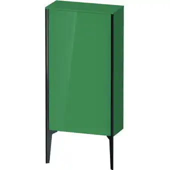 ManoMano XViu XV1306 Halbhochschrank stehend, 500x240 mm, Höhe 890 mm, 1 Tür Anschlag links, Farbe (Front/Korpus): schwarz matt/jade h Angebot