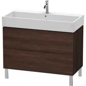 ManoMano Duravit L-Cube Waschtischunterbau stehend 98,4 x 45,9 cm, 2 Auszüge, für Vero Air 235010, Farbe: Kastanie Dunkel Dekor - LC67 Angebot