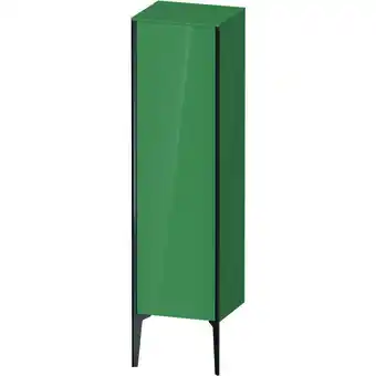 ManoMano XViu XV1325 Halbhochschrank stehend, 400x360 mm, Höhe 1330mm, 1 Tür Anschlag rechts, Farbe (Front/Korpus): schwarz matt/jade  Angebot