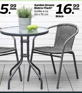 NETTO Garden Dream Bistro Tisch Angebot