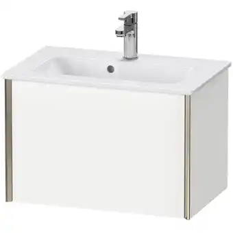 ManoMano Duravit XViu 4078 Waschtischunterbau wandhängend Compact, 1 Auszug, für Waschtisch ME by Starck 234263, 610x390 mm, Farbe (Fr Angebot