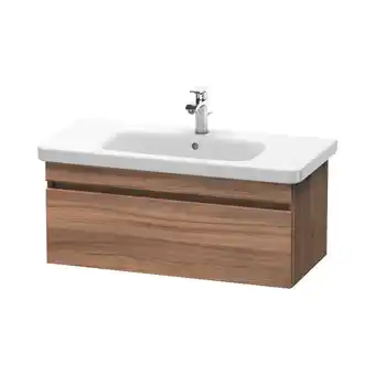 ManoMano DuraStyle Waschtischunterschrank wandhängend 6382, 1 Auszug, 930mm, für DuraStyle, Farbe (Front/Korpus): Nussbaum Natur Dekor Angebot