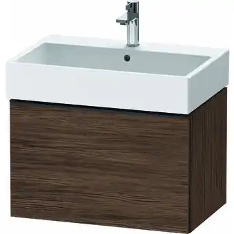 ManoMano D-Neo, Waschtischunterbau wandhängend, Breite 584 x Tiefe 442mm, 1x Auszug, mit Griff, DE42720, Farbe: Nussbaum Dunkel - DE42 Angebot