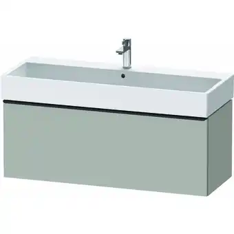 ManoMano D-Neo, Waschtischunterbau wandhängend, Breite 1184 x Tiefe 442mm, 1x Auszug, mit Griff, DE42750, Farbe: Beton Grau - DE427500 Angebot