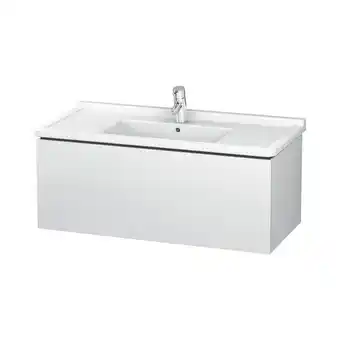 ManoMano L-Cube Waschtischunterbau wandhängend, 1 Auszug, 1020mm, für Starck 3, Farbe: Taupe Dekor - LC616609191 - Duravit Angebot