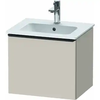 ManoMano D-Neo, Waschtischunterbau wandhängend, Breite 510 x Tiefe 402mm, 1x Auszug, mit Griff, DE42600, Farbe: Taupe Dekor - DE426009 Angebot