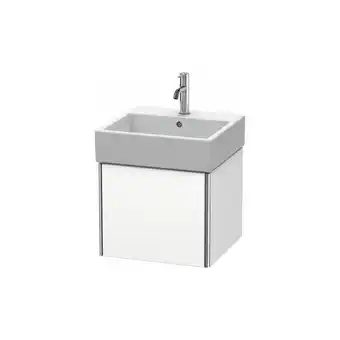 ManoMano XSquare Waschtischunterbau wandhängend 48,4x 46,0 cm, 1 Auszug, für Waschtisch Vero Air 235050, Farbe (Front/Korpus): Weiß Ho Angebot