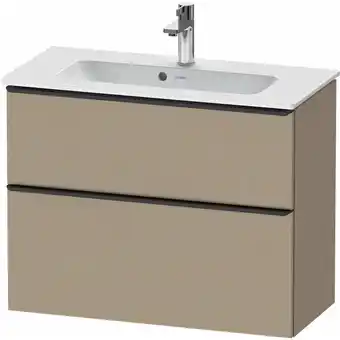 ManoMano D-Neo, Waschtischunterbau wandhängend Compact, Breite 810 x Tiefe 372mm, 1x Schubkasten, 1x Auszug, mit Griff, DE43690, Farbe Angebot