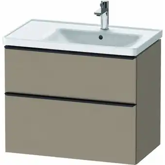 ManoMano D-Neo, Waschtischunterbau wandhängend, Breite 784 x Tiefe 452mm, 1x Schubkasten, 1x Auszug, mit Griff, DE43580, Farbe: Leinen Angebot