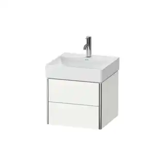 ManoMano XSquare Waschtischunterbau wandhängend 48,4x46,0 cm, 2 Schubkästen, für Waschtisch DuraSquare 235350, Farbe (Front/Korpus): F Angebot