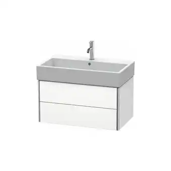 ManoMano XSquare Waschtischunterbau wandhängend 78,4x 46,0 cm, 2 Schubkästen, für Waschtisch Vero Air 235080, Farbe (Front/Korpus): Ta Angebot