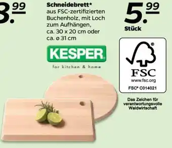 NETTO Kesper Schneidebrett Angebot