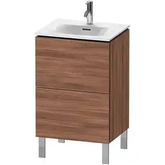 ManoMano L-Cube Waschtischunterbau stehend LC6594, 520x421 mm, 2 Auszüge, für Viu 234453, Farbe: Nussbaum Natur Dekor - LC659407979 -  Angebot