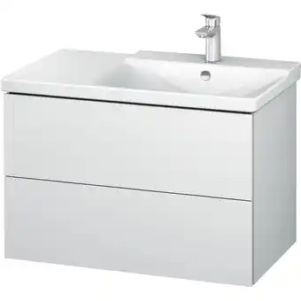 ManoMano Duravit L-Cube Waschtischunterbau wandhängend Breite 820mm, Tiefe 481, 2 Schubkästen, passend für P3 Comfort Artikel 233485,  Angebot