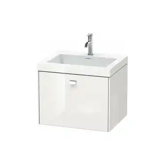 ManoMano Duravit Brioso Möbelwaschtisch c-bonded mit Unterbau wandhängend 60,0x48,0 cm, 1 Auszug, ohne Überlauf, mit Hahnlochbank, 1 H Angebot