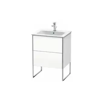 ManoMano XSquare Waschtischunterbau stehend 61,0 x 47,8 cm, 2 Auszüge, für Waschtisch me by Starck 233663, Farbe (Front/Korpus): Stein Angebot