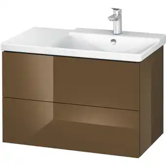 ManoMano Duravit L-Cube Waschtischunterbau wandhängend Breite 820mm, Tiefe 481, 2 Schubkästen, passend für P3 Comfort Artikel 233485,  Angebot