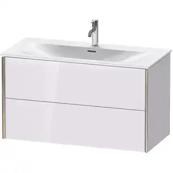 ManoMano Durait XViu 4135 Waschtischunterbau wandhängend, 2 Schubkästen, für Waschtisch Viu 234410, 1010x480 mm, Farbe (Front/Korpus): Angebot