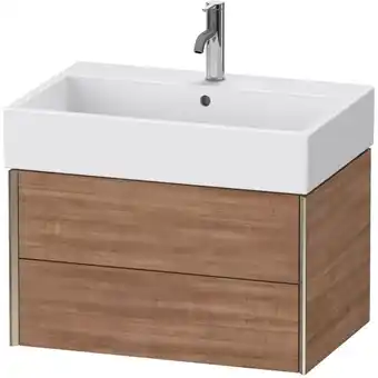 ManoMano XViu 4335 Waschtischunterbau wandhängend, 2 Schubkästen, für Waschtisch Vero Air 235070, 684x454 mm, Farbe (Front/Korpus): ch Angebot