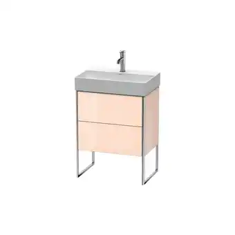 ManoMano XSquare Waschtischunterbau Compact stehend 58,4x39,0 cm, 2 Auszüge, für Waschtisch DuraSquare 235660, Farbe (Front/Korpus): J Angebot