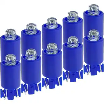 ManoMano Pilot led Licht 9mm 12VDC Leuchtmelder blau Farbe 10-pack - Bematik Angebot