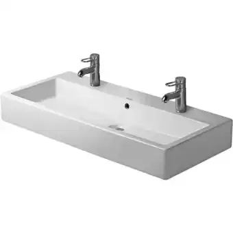 ManoMano Waschtisch Vero 100 cm mit ül, mit hlb, 2 hl, weiss 0454100024 - Duravit Angebot