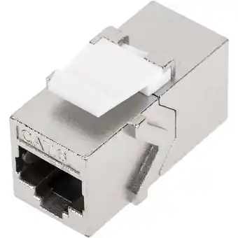 ManoMano Bematik - Keystone-Kupplung RJ45 Buchse auf Buchse Kat. 6 ftp, Packung mit 6 Einheiten Angebot