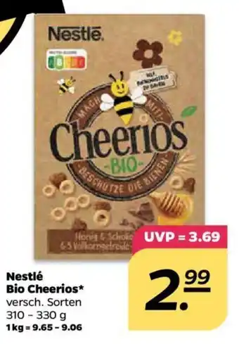 NETTO Nestlé Bio Cheerios 310-330g Angebot