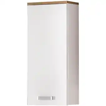 ManoMano Hängeschrank ARONA-04 in Eiche-Landhaus/kreideweiß b/h/t ca. 32,7/72,3/16,55cm Angebot