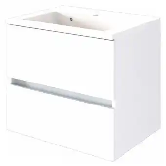 ManoMano Waschtischunterschrank inkl. Waschbecken 60 cm ARLON-03 matt weiß BxHxT 60x56x47 cm - weiß Angebot