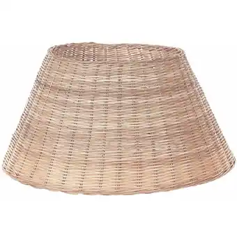 ManoMano Weihnachtsbaumkragen Natürlich Rattan Rund 50 cm Weihnachtsbaum Rock Schürze Hüllle Kragen Korb Ring Halsband Abdeckung für C Angebot