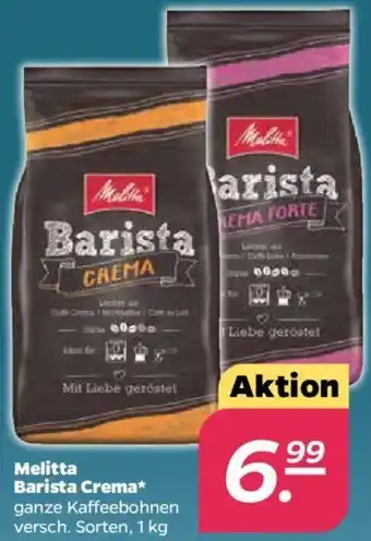 NETTO Melitta Barista Crema 1kg Angebot