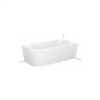 ManoMano Starlet v Silhouette, 165x75cm, Badewanne, Einbau in Ecke rechts, 6680CELVK, Farbe: Weiß - 6680-000CELVK - Bette Angebot