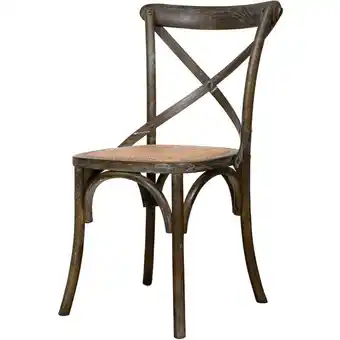 ManoMano Moderner Holzstuhl 88x48x52 cm Rustikale Stühle Vintage Thonet Stuhl Küche Esszimmer Restaurant Bistro (Antikbraun) - antik h Angebot