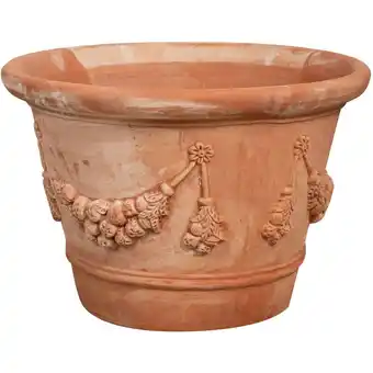 ManoMano Galestro festooned Terrakotta-Vase 100% Made in Italy, vollständig handgefertigt Angebot