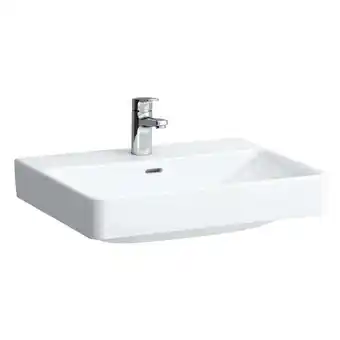 ManoMano Pro s - Waschbecken 600x465 mm, 1 Hahnloch, weiß H8109630001041 - Laufen Angebot