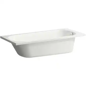 ManoMano Lua Badewanne, Einbauversion, Sanitäracryl, 1700x750x420mm, weiß, H2320800000001 - H2320800000001 - Laufen Angebot