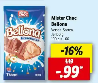 Lidl Mister choc bellona Angebot