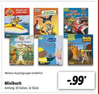 Lidl Minibuch Angebot