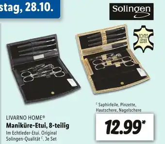 Lidl Livarno home maniküre-etui Angebot