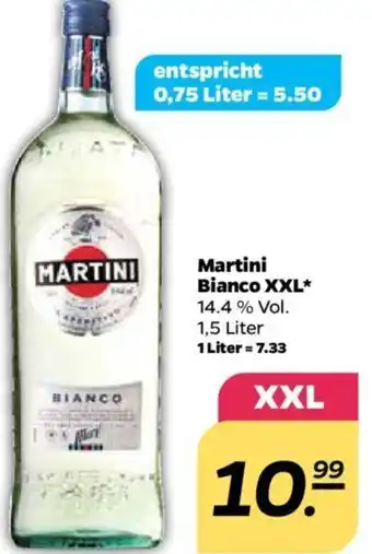 NETTO Martini Bianco XXL 1,5 L Angebot