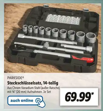 Lidl Parkside steckschlüsselsatz Angebot