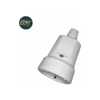 ManoMano Antennenfuß pvc 10/16a 250v t/tl ip 44 4,8mm. weiße Flasche EDM Angebot