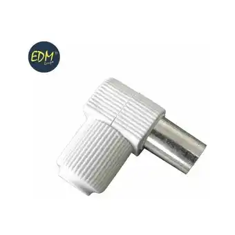 ManoMano 9,5 mm abgewinkelter TV-Stecker. männlich schrumpfen Angebot