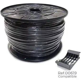 ManoMano E3/28977 Carrete Manguera Acrilica 1Kw 3X2,5Mm Negra 150Mts (Bobina Grande Ø400X200Mm) Angebot