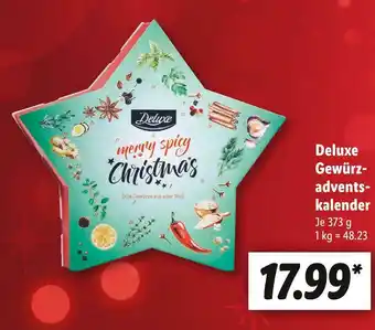 Lidl Deluxe gewürzadventskalender Angebot