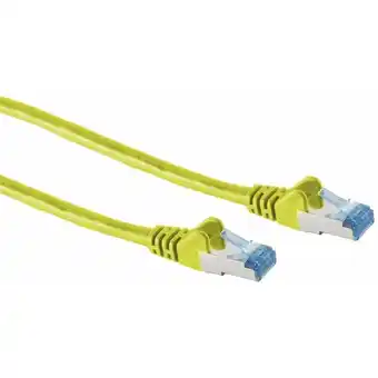 ManoMano Markenlos - CAT.6A Patchkabel s-ftp, pimf, gelb, 0,25 m Angebot