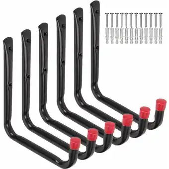 ManoMano Robuste Garagenhaken aus Stahl, universelles U-Haken-System zur Wandmontage, für Leitern, Holz und andere sperrige Gegenständ Angebot